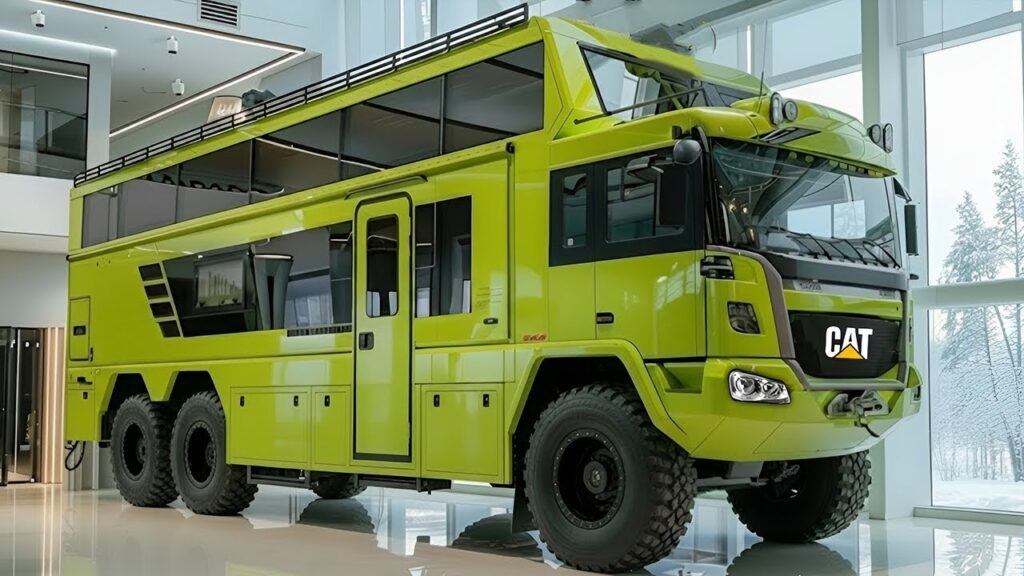 Camping-car Caterpillar Double Decker 6×6 2026 – Le RV de luxe extrême à 6 millions $